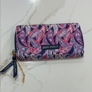 Simply Southern Vibrant Paisley Wallet